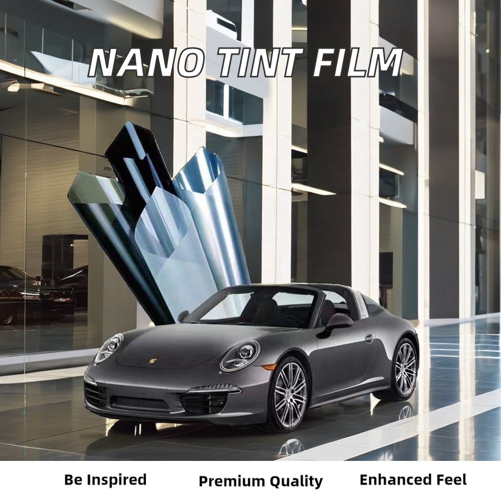 1.52*30 Nano Ceramic Window Films Anti-scratch Car Window Film with Solar Control for Cars