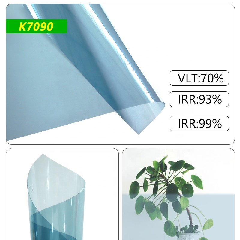 1.52*30 Nano Ceramic Window Films Anti-scratch Car Window Film with Solar Control for Cars