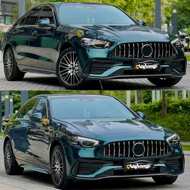 1.52x18m air release PET car film Vinyl Wrap Original Paint Color Dark Night Green PVC Car Vinyl Film