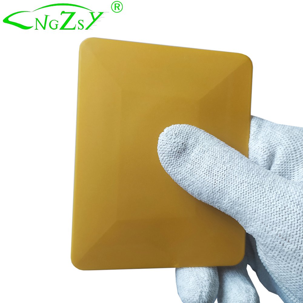 5PCS Car Film Tool Trapezoidal Soft Scraper Gold Scratchless Double Side Window Tint Tool Film Sticker Wrap Tool A50