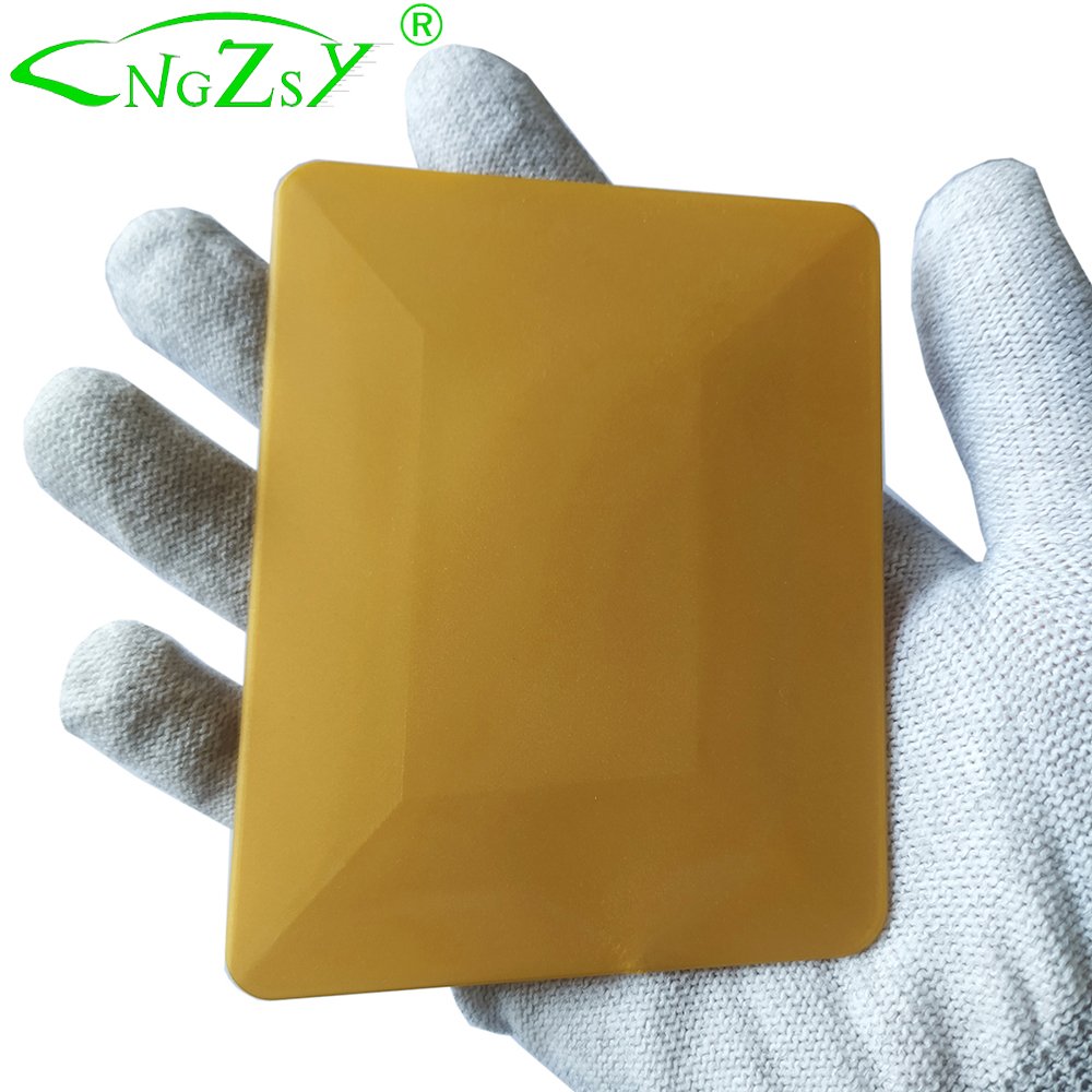 5PCS Car Film Tool Trapezoidal Soft Scraper Gold Scratchless Double Side Window Tint Tool Film Sticker Wrap Tool A50