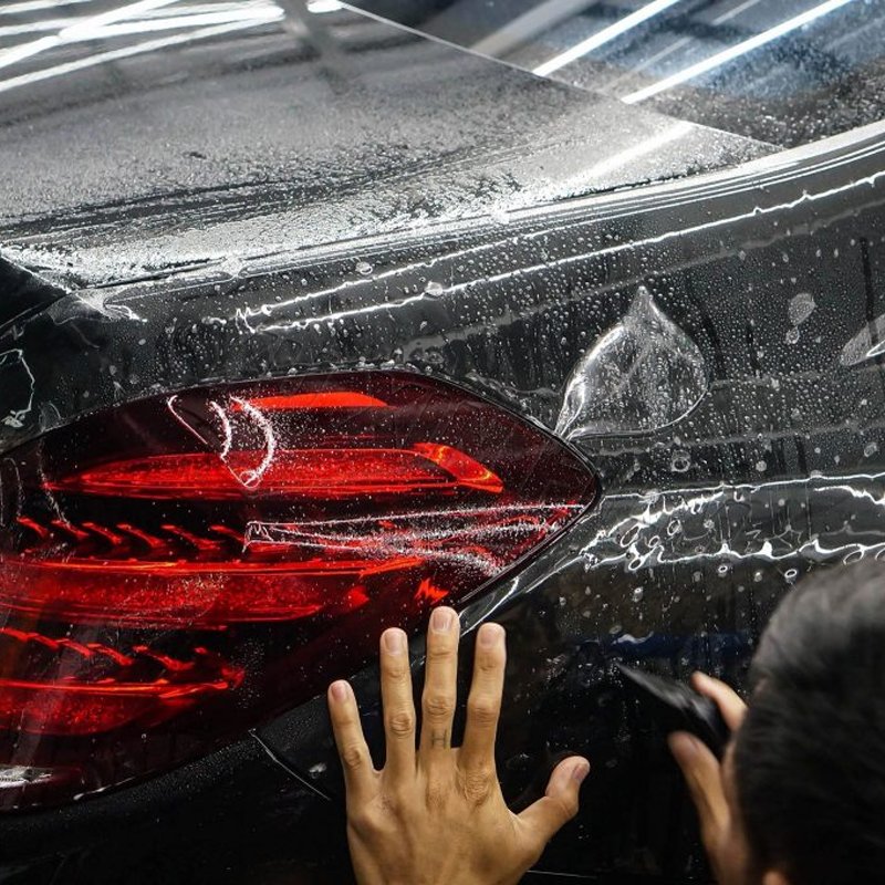 PPF-U 7.5Mil Adhesive Automotive Body Transparent Paint Surface Protective Self Healing Full Tpu Film Roll Ppf Premium Car Wraps