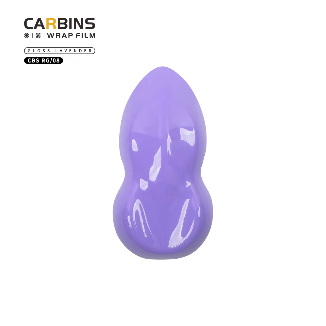 Carbins Best Quality Car Films 1.52*1.8M Gloss Lavender Wrap Car Vinyl On Sale