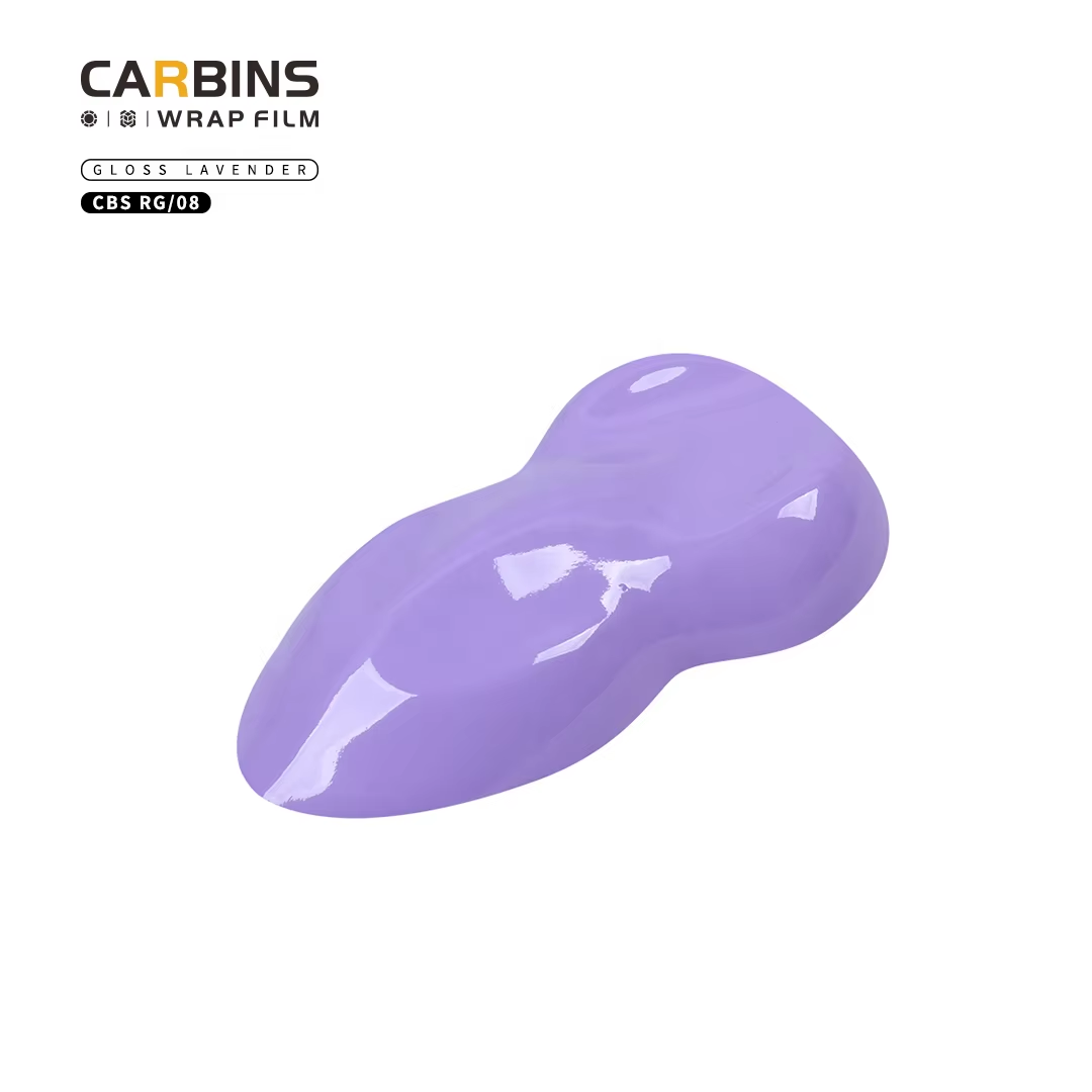 Carbins Best Quality Car Films 1.52*1.8M Gloss Lavender Wrap Car Vinyl On Sale