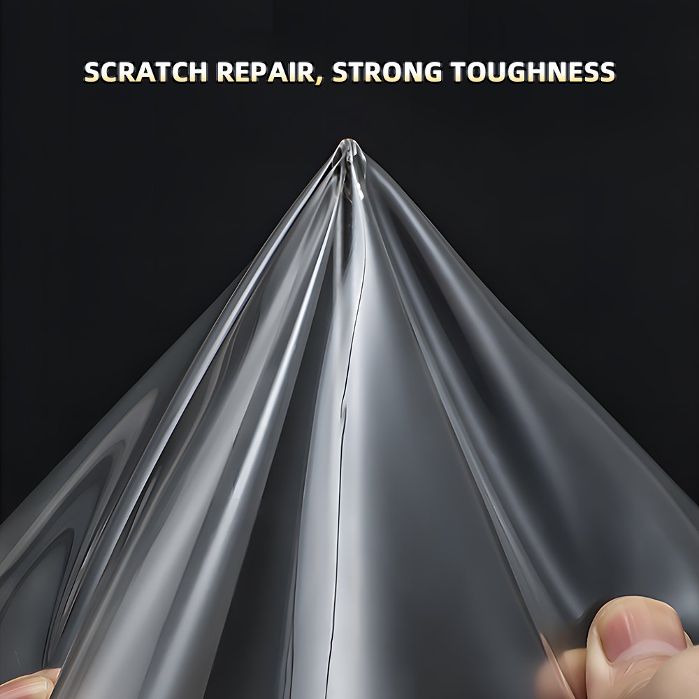 30CM*15M Hot Repair Anti-Scratch Self-Healing TPU Transparent Film for Car Lights UV-Proof Position Headlights