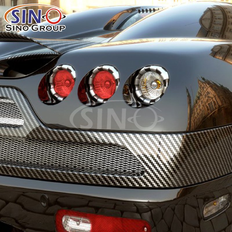Color 2D Carbon Fiber Interior Full Sticker Auto Vinyl Supplier Car Body Wrap
