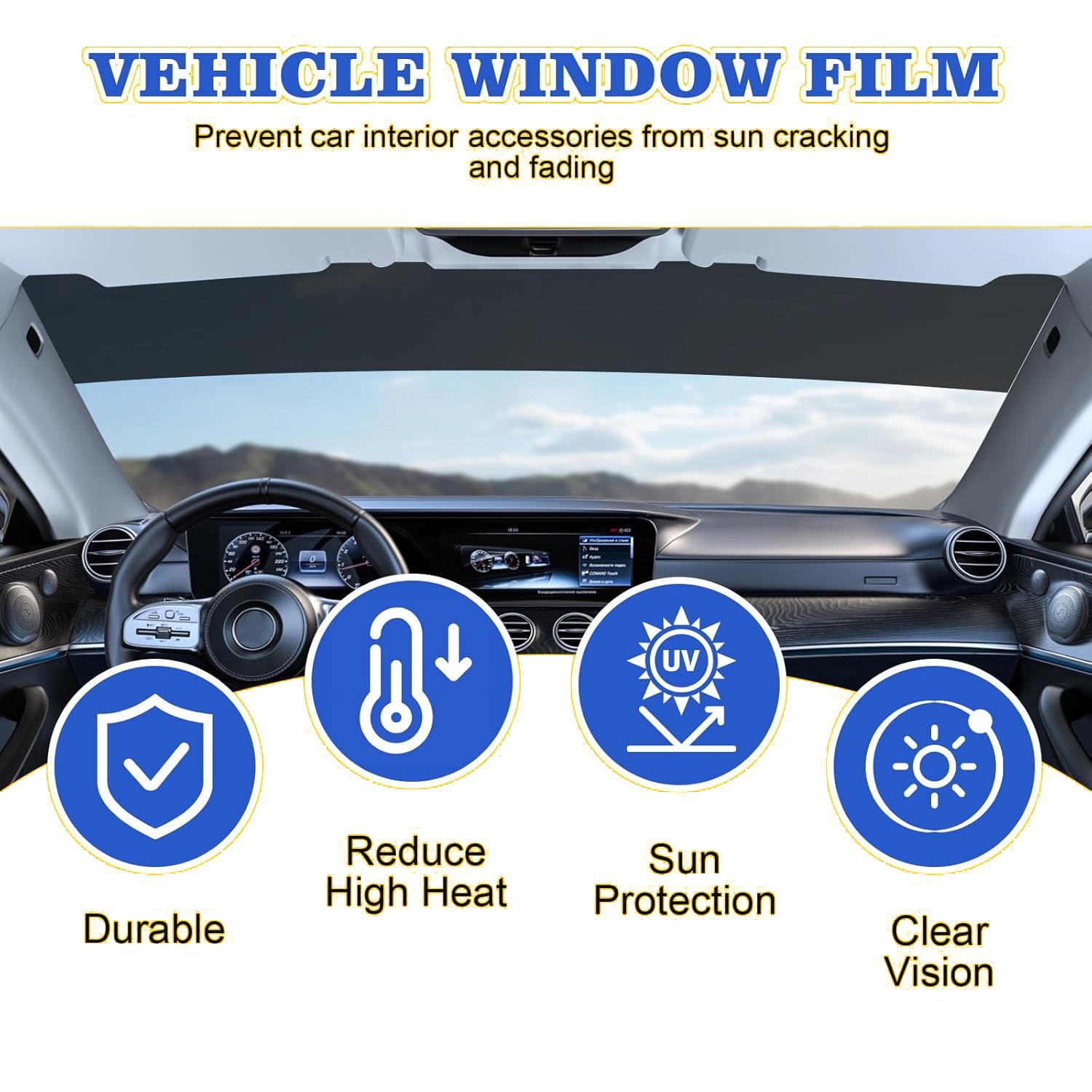 USA Quality Llumar Brand 1.52x30m/60''x100ft nano ceramic Film Manufacturer TPU/TPH Window Tint Car Film