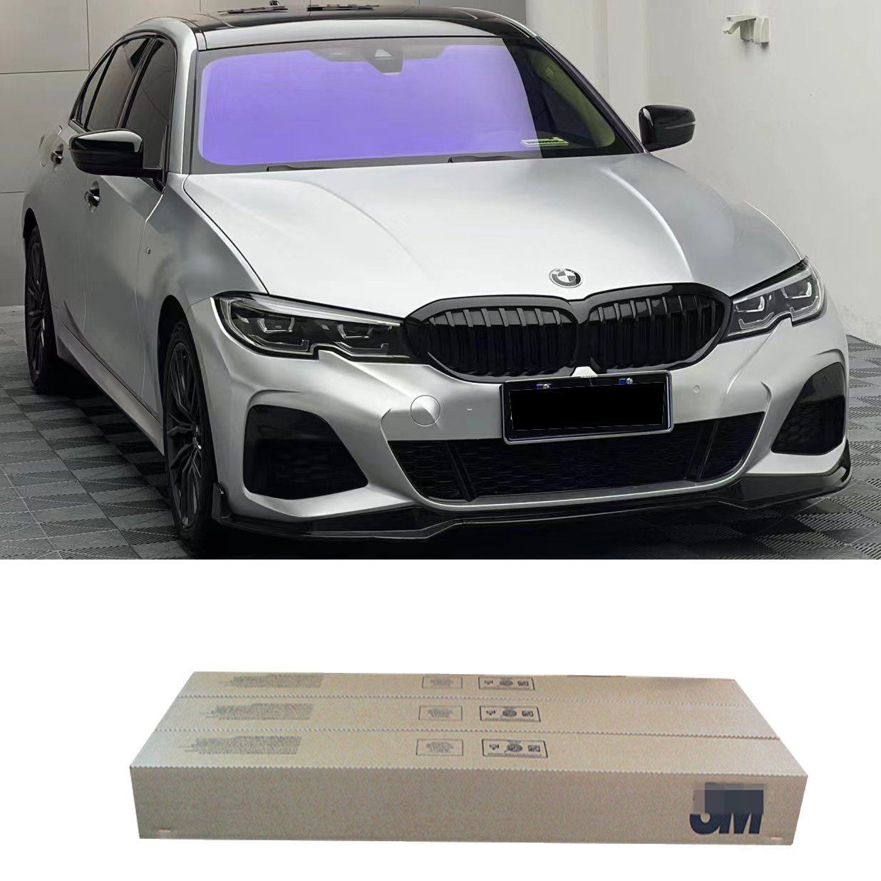 3M UV99% Nano Ceramic Car Tint Window Film Factory price 1.52*30m car solar window film tinted car film