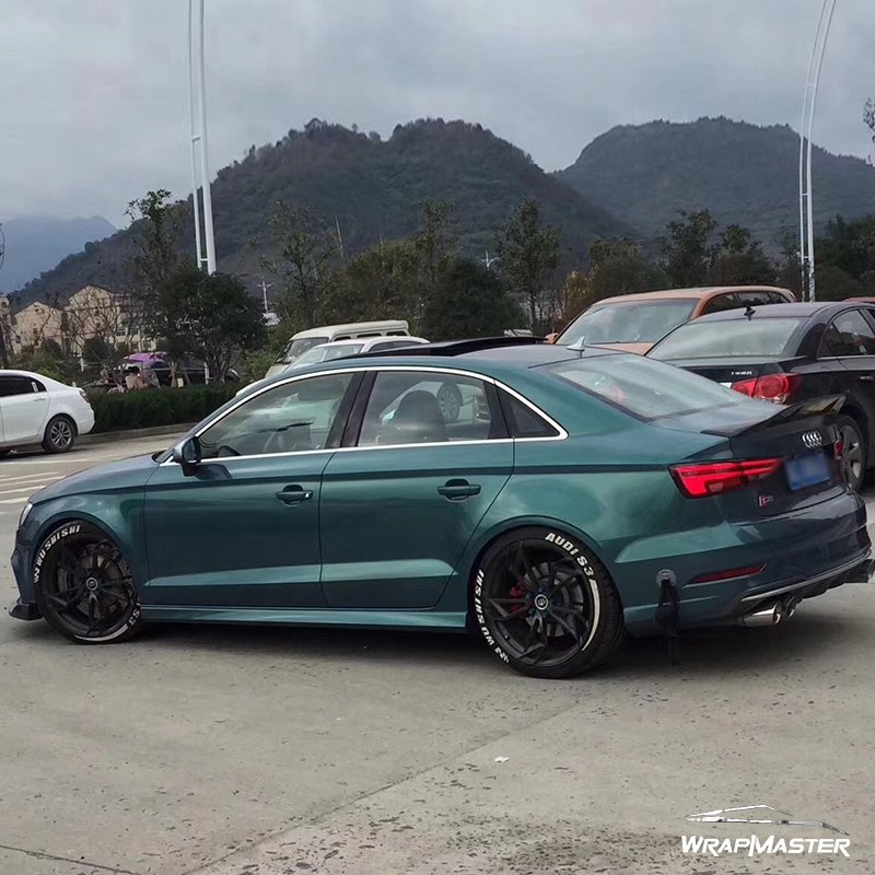 Glossy Magic Gold Blackish Green Car Film Protection Auto Full Body Sticker Vehicle Wrapping Wrap
