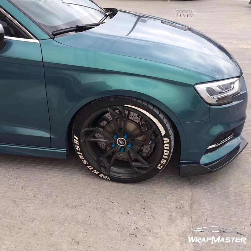 Glossy Magic Gold Blackish Green Car Film Protection Auto Full Body Sticker Vehicle Wrapping Wrap