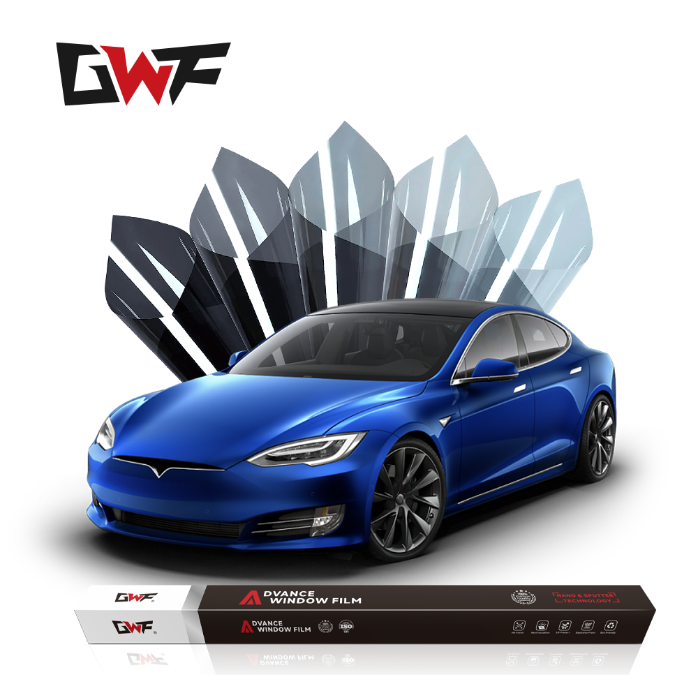 RR99% UVR99% Sun Control 2 Ply Car Tint Film Diy Car Window Tinted Adhesive Film
