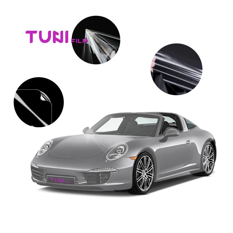 Tuni 5 Years Warranty USA Quality 7.5 Mil Self Healing Not Yellowing TPU car film