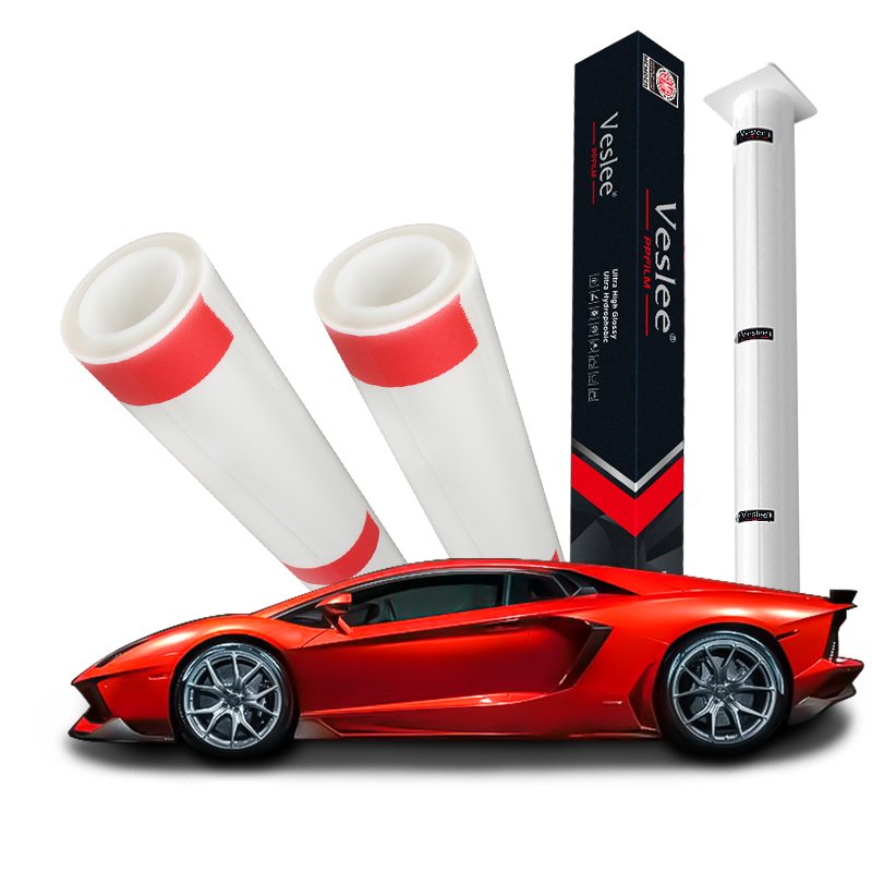 Veslee PPF H15 Top Quality 7.5mil Super Glossy Hydrophobic Car Paint Protection Film 1.52*15m TPU Car film Stickers