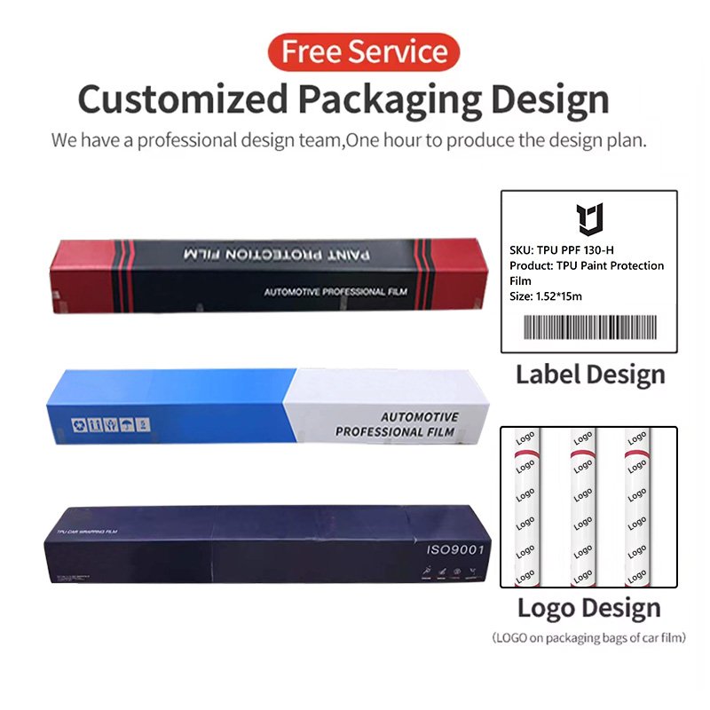 10 Years Warranty USA Quality super hydrophobic instant self healing TPU PPF Paint Protection Film Clear TPH PPF Car Film Roll