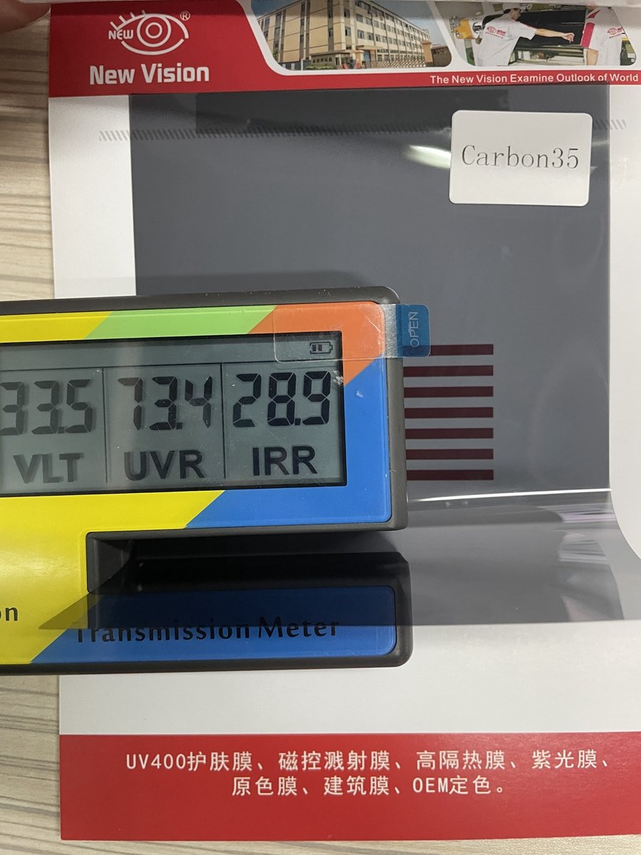 Carbon Scratch Resistance Window Tint Film 2 Ply Solar Security Window Tinting Glass Film Carbon20 Nano Ceramic PET