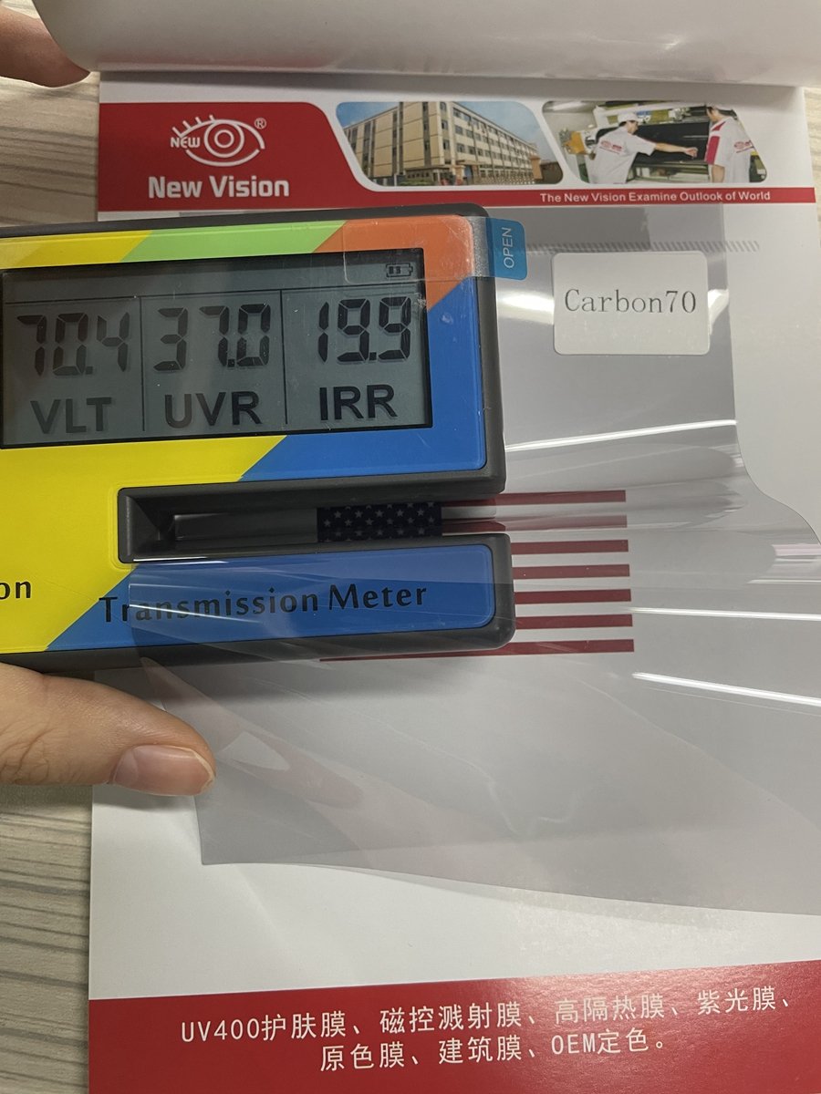Carbon Scratch Resistance Window Tint Film 2 Ply Solar Security Window Tinting Glass Film Carbon20 Nano Ceramic PET