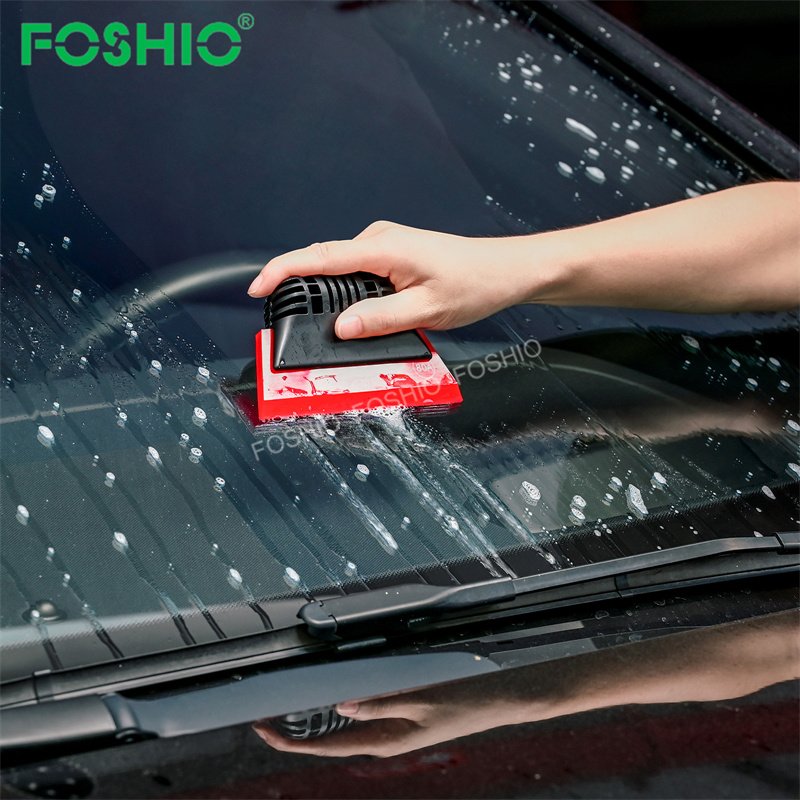 Foshio Customize 80A Durometer Good Quality Rubber Car Wrap Squeegee Window Tint Tool