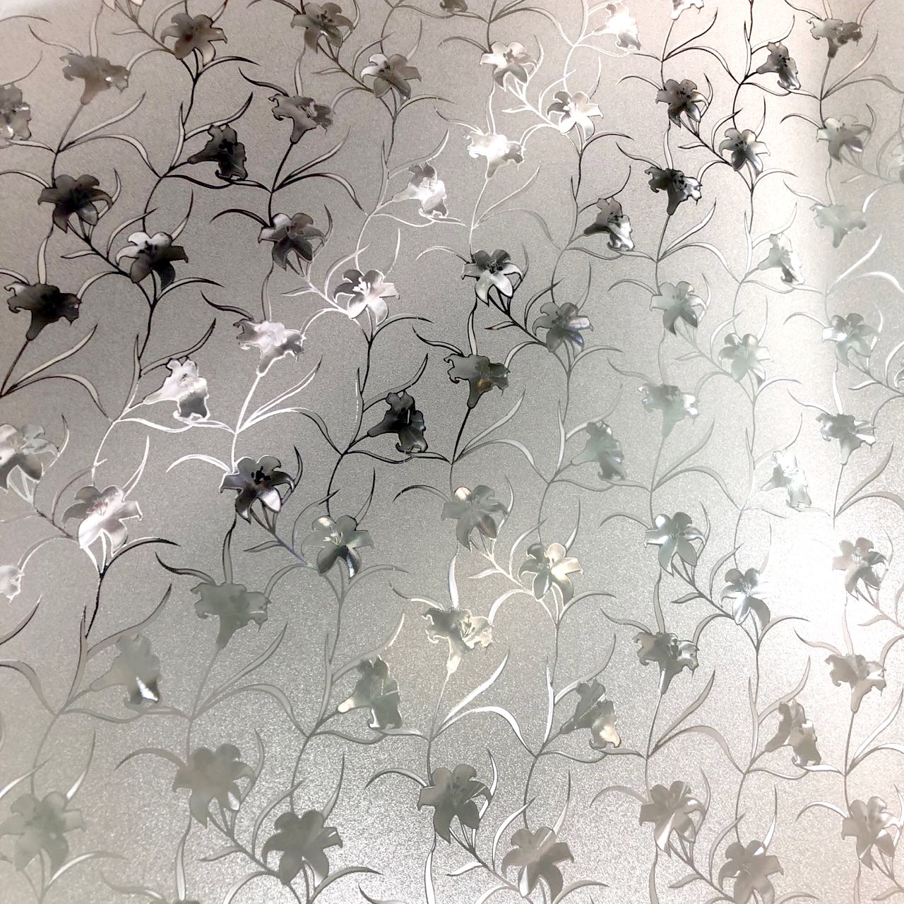 Waterproof Privacy Protection PVC window film transparent self-adhesive PVC sticker for Home office window