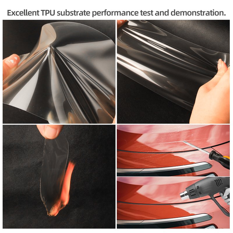 XPEL Ultimate Plus Transparent Lux Plus TPU Paint Protection Film Roll Self-Healing Body Car Wrap in Matte Black