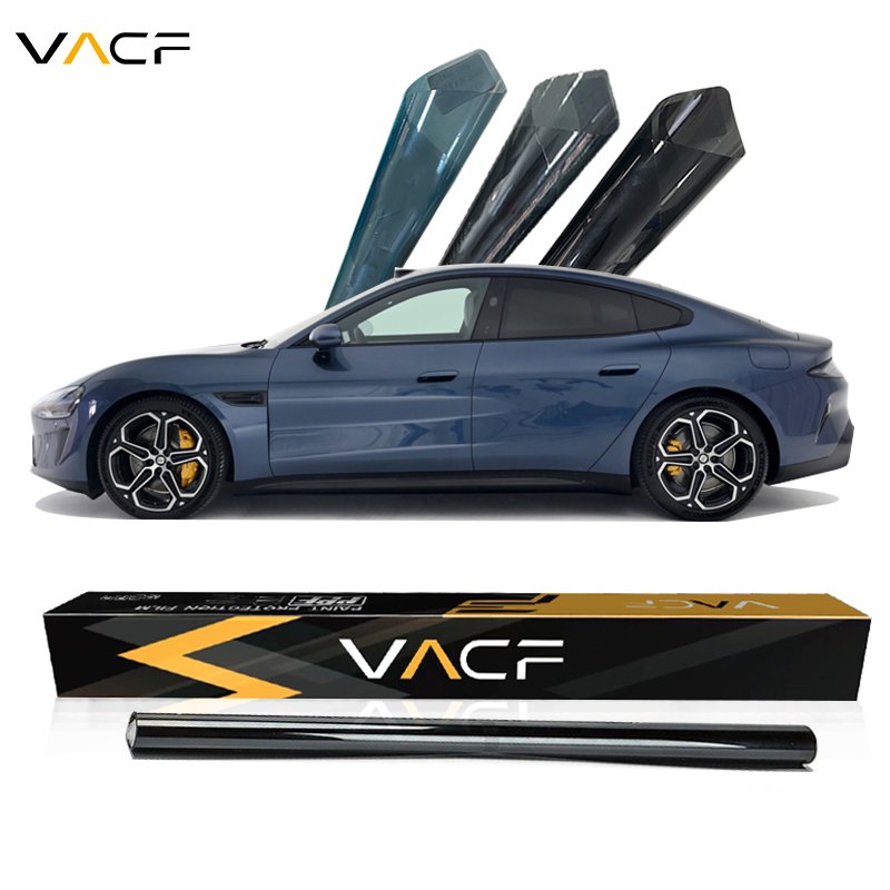 High Quality Car Windshield 3M Tint Manufacturer Anti UV Car Film Window Tint Light Blue Nano Ceramic Window Film Roll 1.52*30m