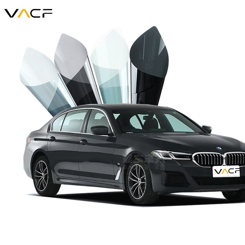 High Quality Car Windshield 3M Tint Manufacturer Anti UV Car Film Window Tint Light Blue Nano Ceramic Window Film Roll 1.52*30m