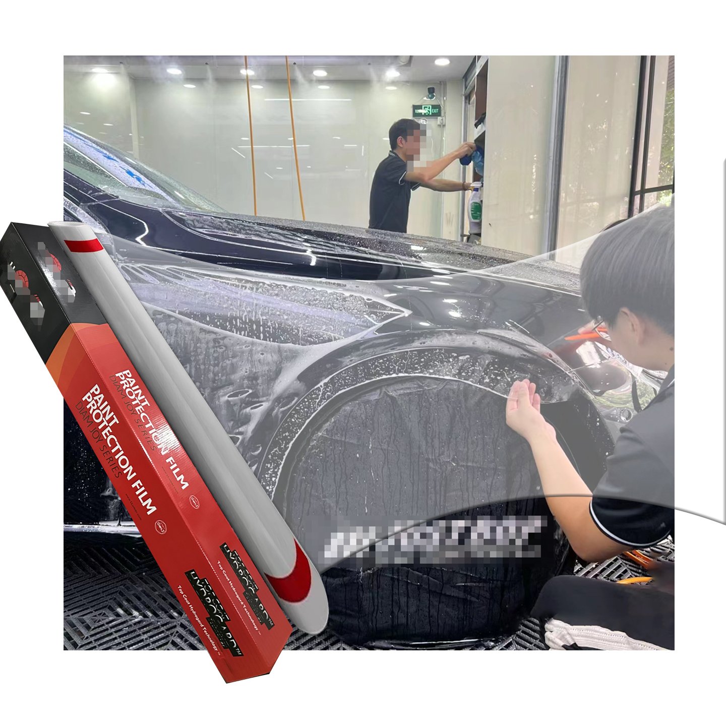 TPH-G2 Tpu Ppf Car Paint Protection Film LLumar Ppf Auto Body Film crystalline film