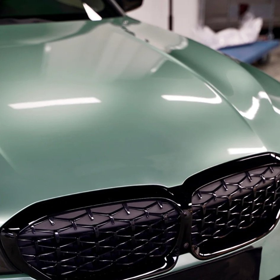 Color Change Film Car Wrap Vinyl Roll PPF Film Wrap Black Green OEM Body Stickers 3 Years Blue Color Pet Film Scratch Resistant