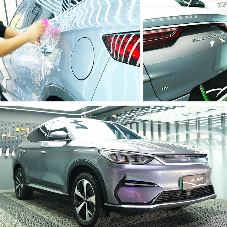 ISF 1.52x15m Super Glossy roll factory premium P7 Transparent paint protective Motorcycle Car body film for car wrapping