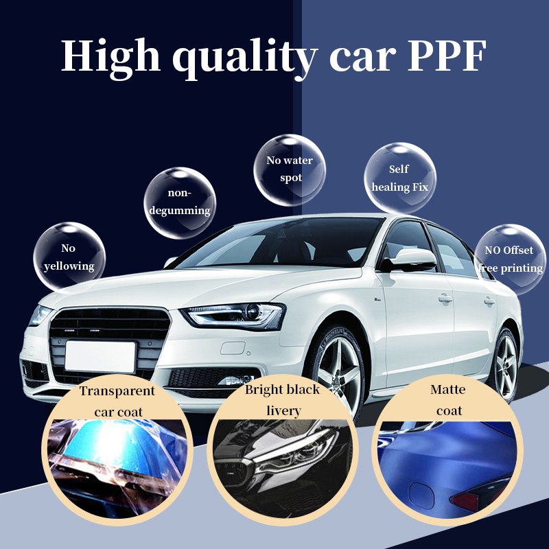 Anti Scratch Vehicle Body Protective Anti Yellowing Heat Repair TPH PPF Matte Film PPF TPH paint protection car films roll