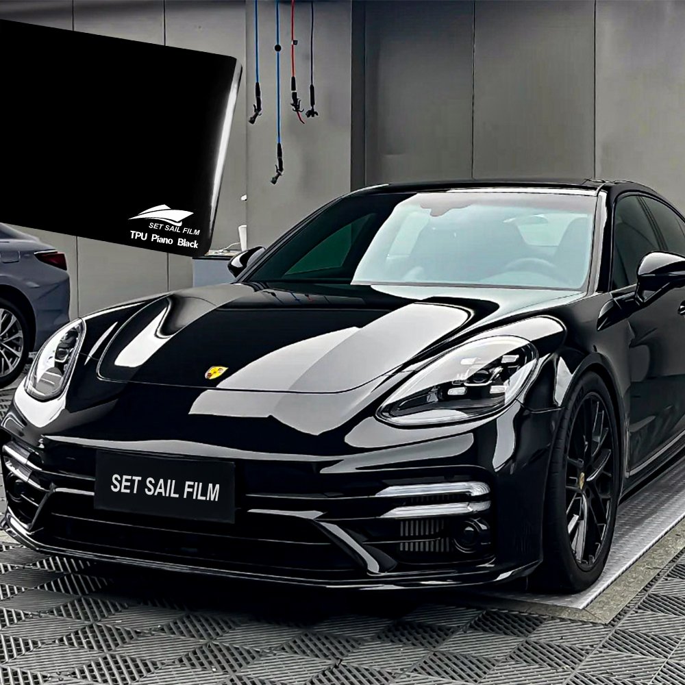 Customized ODM OEM Piano Black Self Healing PPF TPU Car Film Color Paint Protection Film For Car Wraps Vinyl