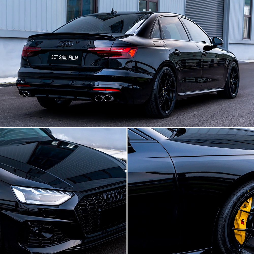 Customized ODM OEM Piano Black Self Healing PPF TPU Car Film Color Paint Protection Film For Car Wraps Vinyl
