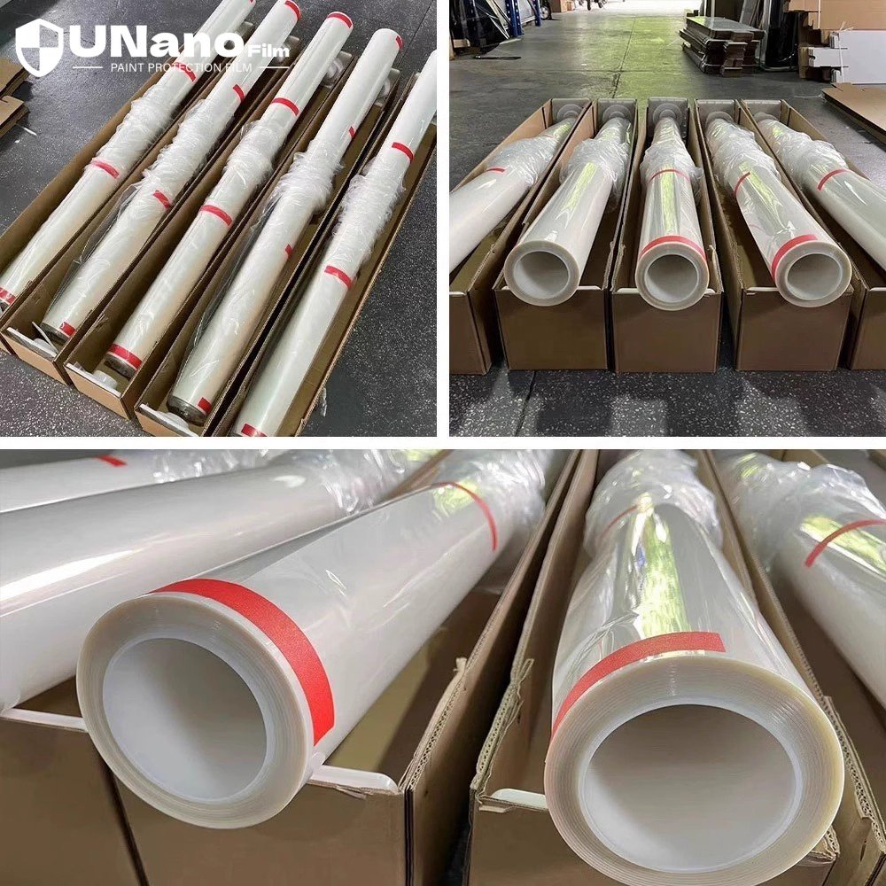 American Quality 7.5mil Super Glossy Tpu Car PPF Self Healing 1.52*15m Paint Protection Film Anti Yellowing PPF Car Films