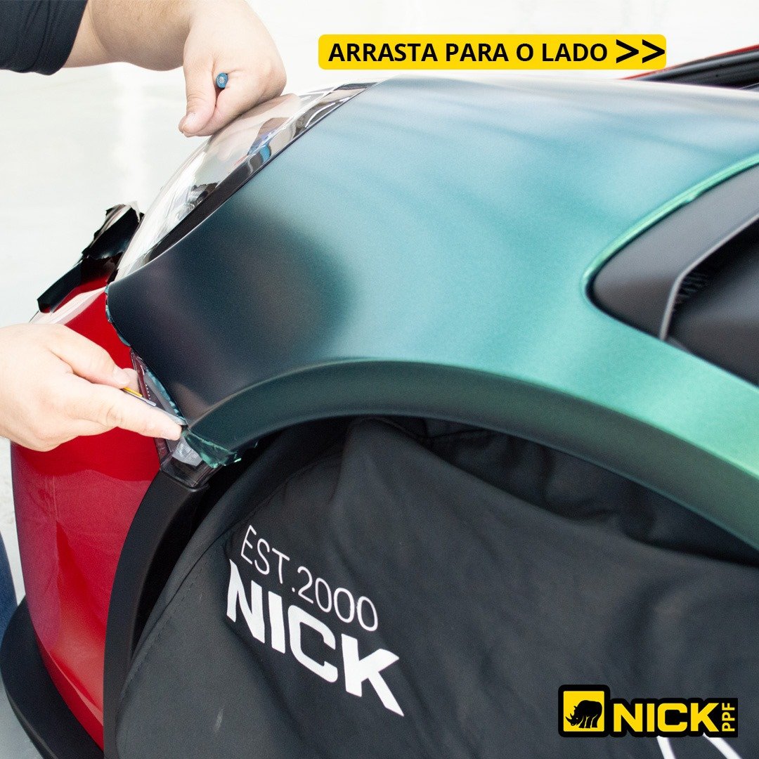 NICK PET Iridescent Emerald Vinyl Apple Green Gloss Metallic Agate Green Auto Wrap Vinyl for Car Body Colors Changing