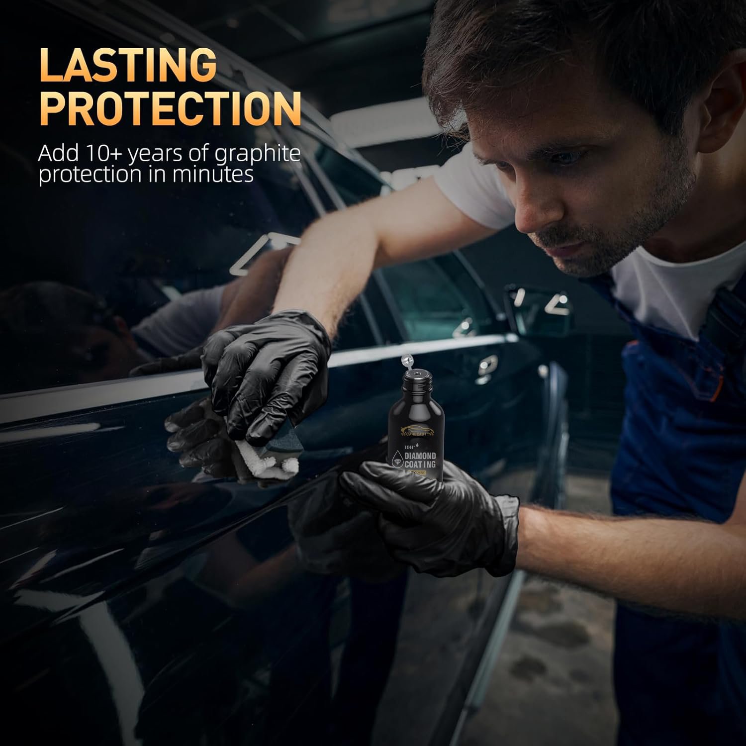 10H Diamond Nano Liquid Scratch Protection Coating High Gloss Hydrophobic Car Ceramic Coating