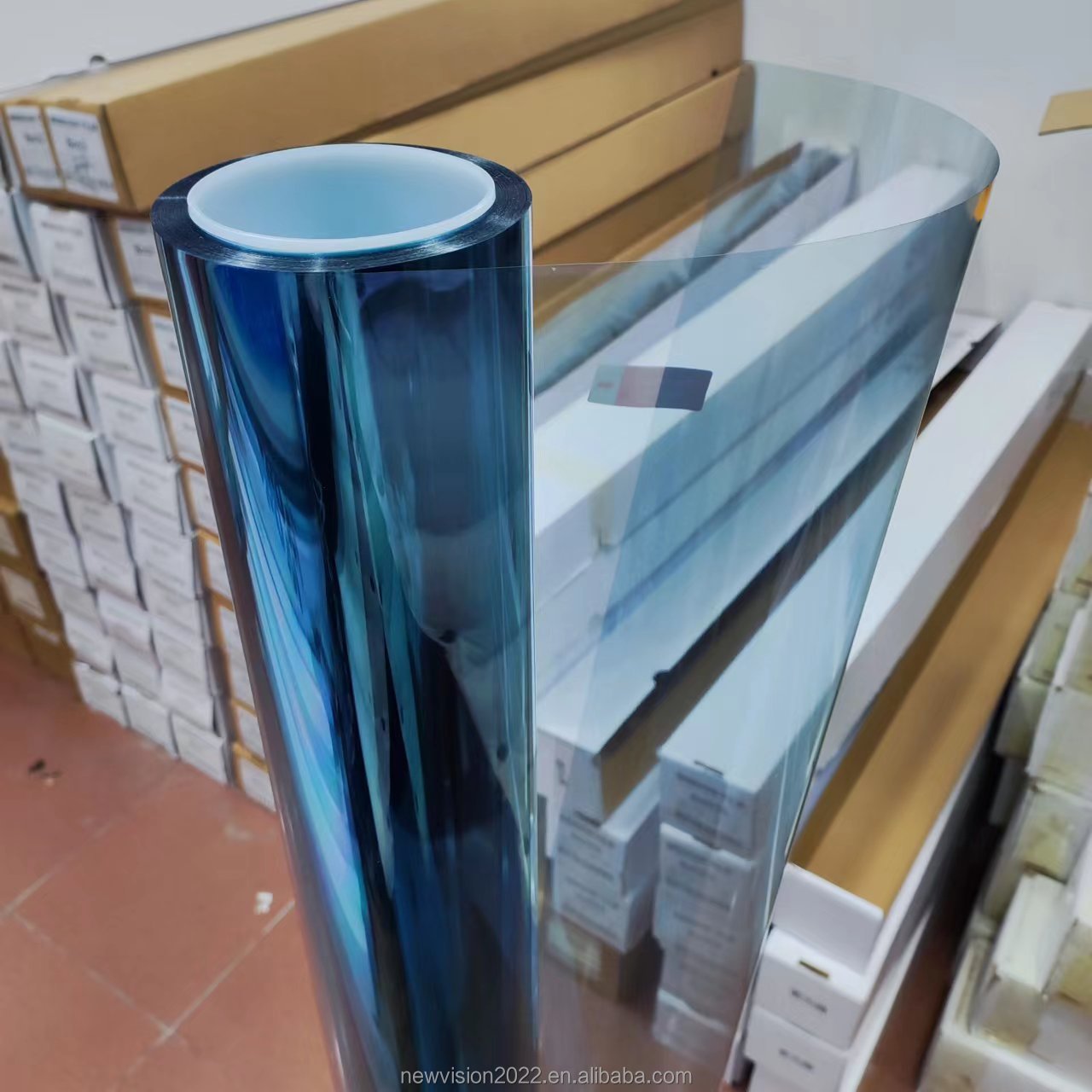 85% 70% 60% 20%vlt Chameleon Film PET Blue Window Sticker Car Tint Window Film V Kool Window Film Free sample