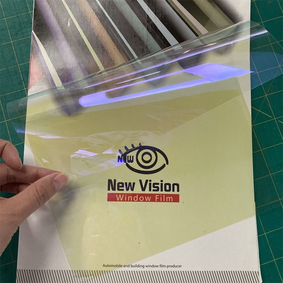 85% 70% 60% 20%vlt Chameleon Film PET Blue Window Sticker Car Tint Window Film V Kool Window Film Free sample