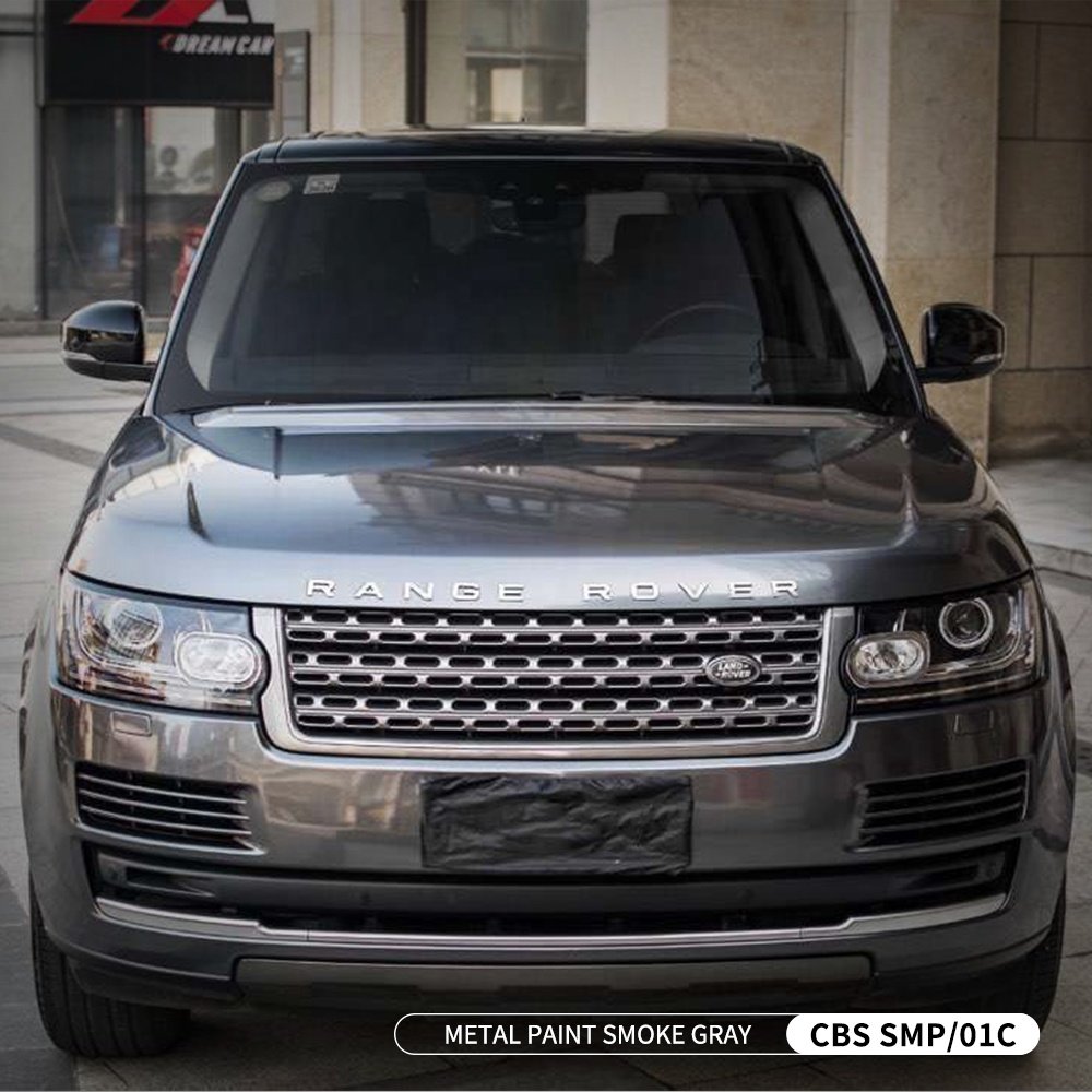 CARBINS Top Quality Metal Paint Smoke Gray Vehicle Car Films Vehicle Wrap Vinyl Film For Changing Cars Body Color