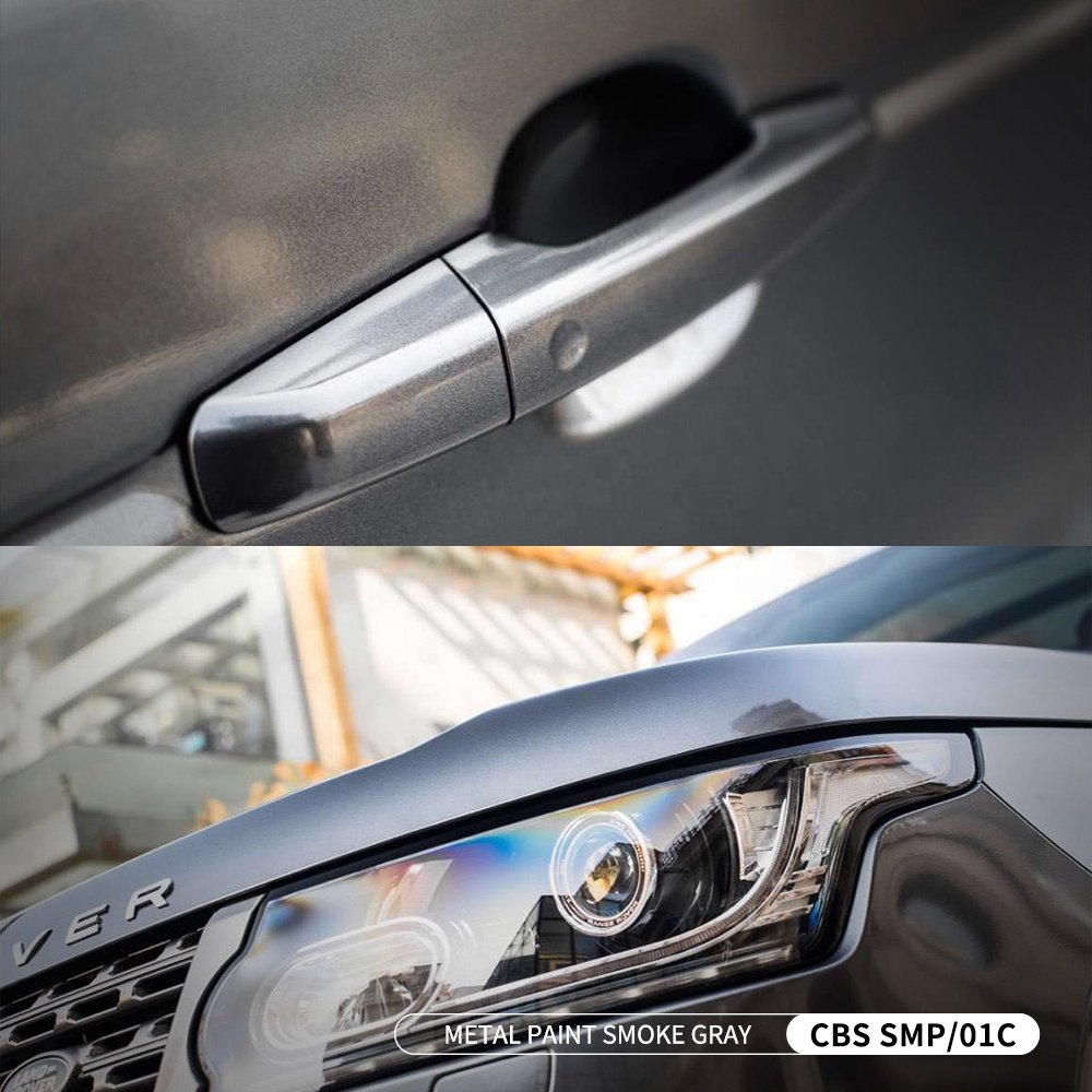 CARBINS Top Quality Metal Paint Smoke Gray Vehicle Car Films Vehicle Wrap Vinyl Film For Changing Cars Body Color