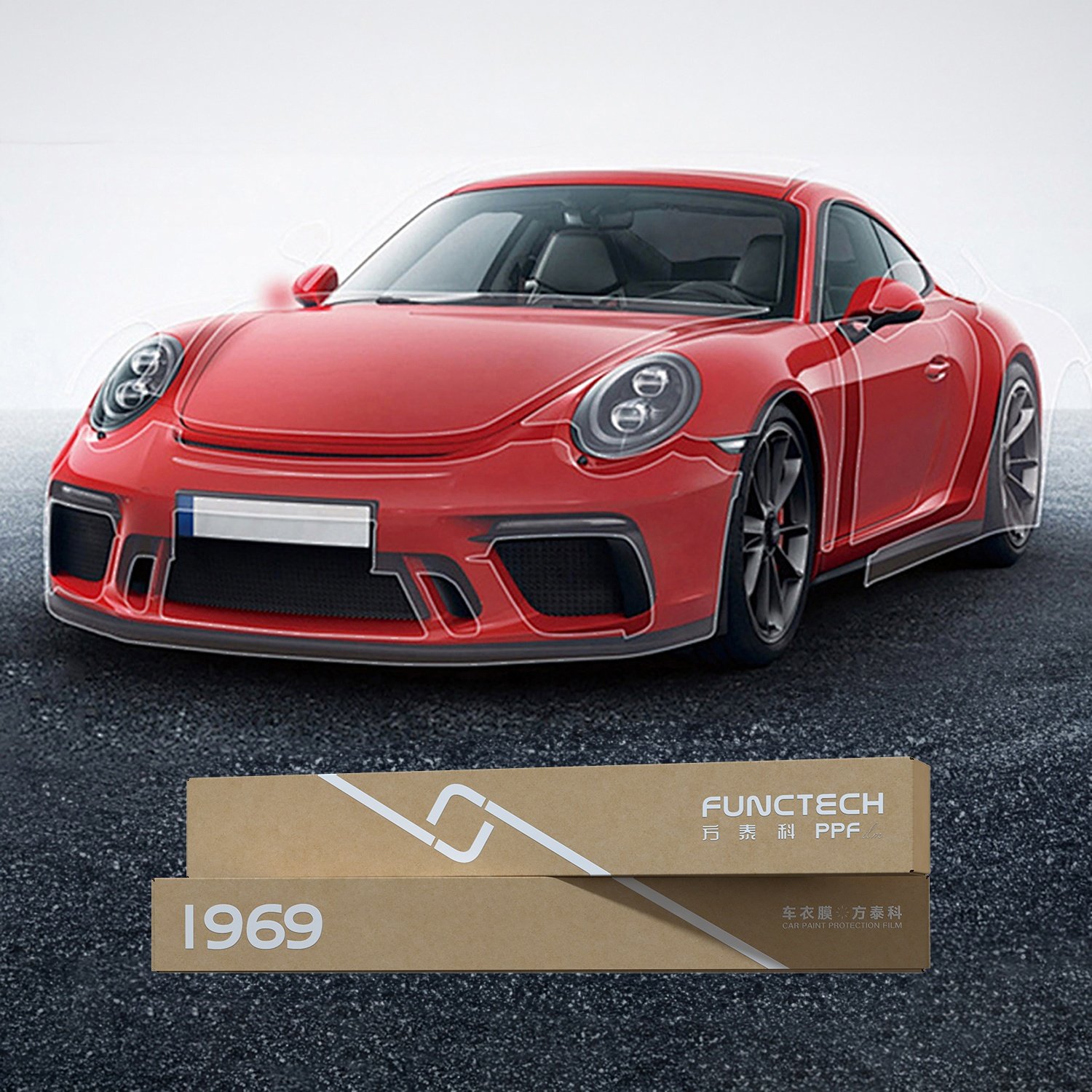 Car Film Anti-scratch No Yellowing Car Wrap Film Tpu Ppf Paint Protection Film