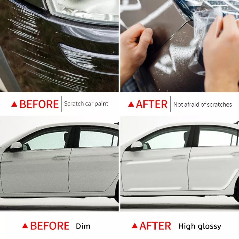 PPF Paint Protection Film High Quality High Gloss Self Adhesive Wrap Vehicle Anti Scratch TPU TPH Car Protection Film