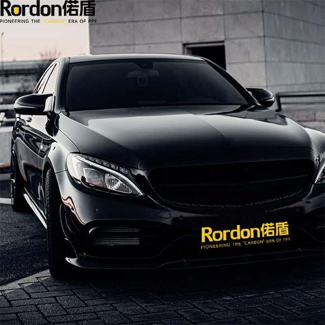 Rordon 7.5mil Glossy TPU Black PPF Film Wet Install 3 layers Hydrophobic Car film Best Quality PPF Manufacturer