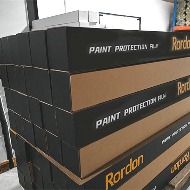 Rordon 7.5mil Glossy TPU Black PPF Film Wet Install 3 layers Hydrophobic Car film Best Quality PPF Manufacturer