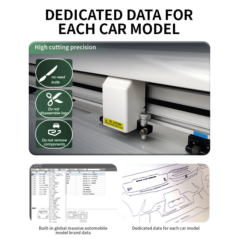 Reedee High Efficiency Plotter Cutting Machine Ppf Car Wrapping Film Ppf Machine For Car Film Cutting