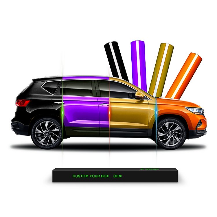 1.52m*15m Color PPF Glossy Car Surface Wrap Iceberry Pink Color TPU PPF Sticker Car Wrapping Paint Protection Film PPF