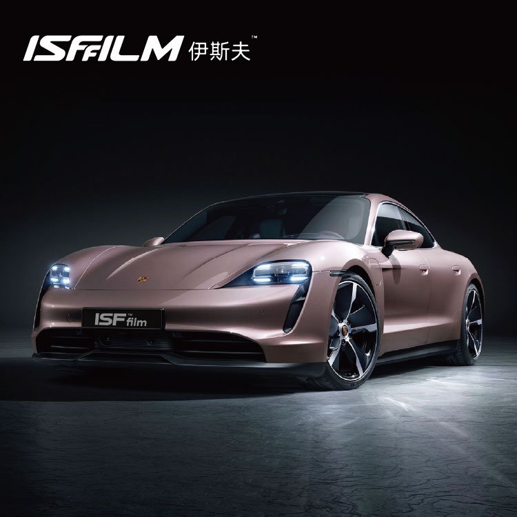 ISF IMATTE FROZEN BERRY PINK anti scratch TPU colored PPF change auto paint protection film anti-yellowing wrapping pap