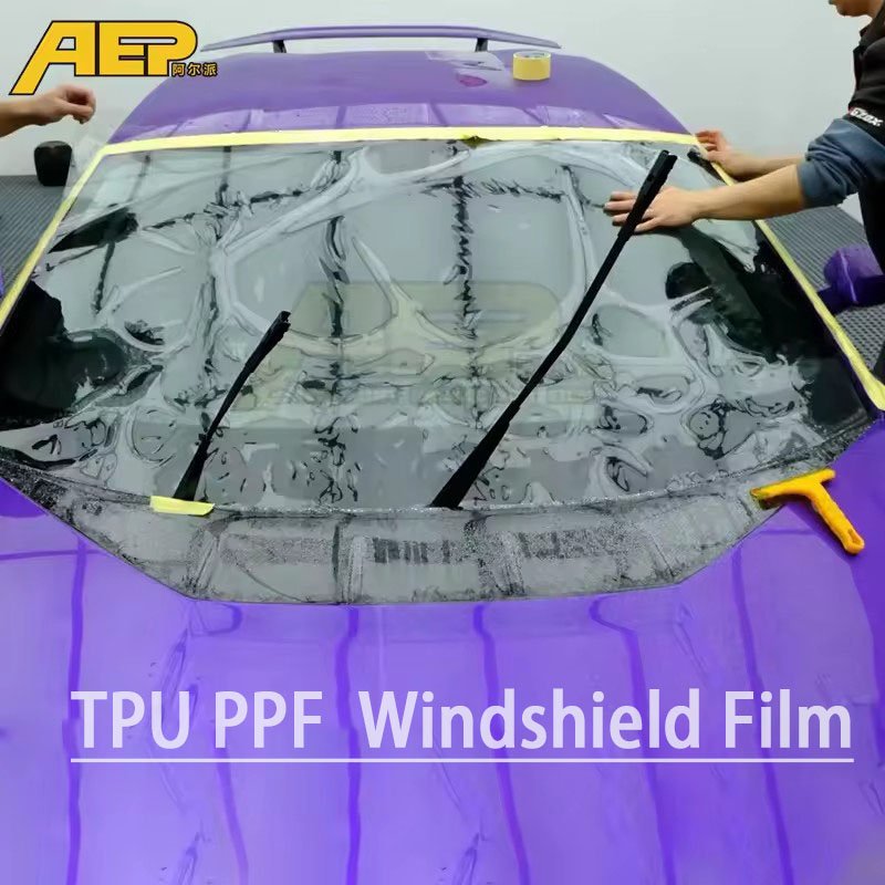 7.5mil TPU PPF Car Windshield Protection Film High Hydrophobic Explosion Proof Car Window Safety Film