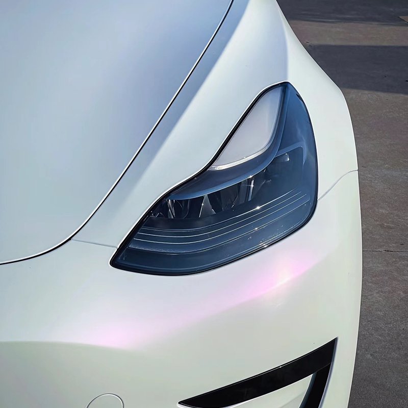 Hot Selling High Quality Paint Protection Car Film Roll Matte White to Purple Stickers Vinyl Car Wrapping Film