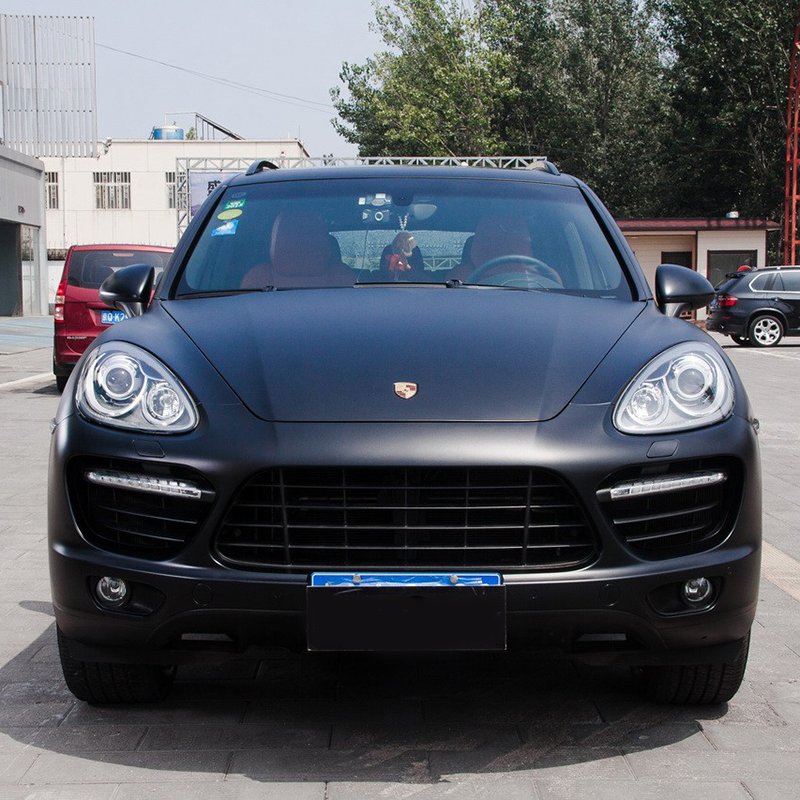 ROHs Certificate High Stretchable PPF Auto Film PET Liner Matte Black Vinyl Wrap Car Sticker Vehicle Wrap Material