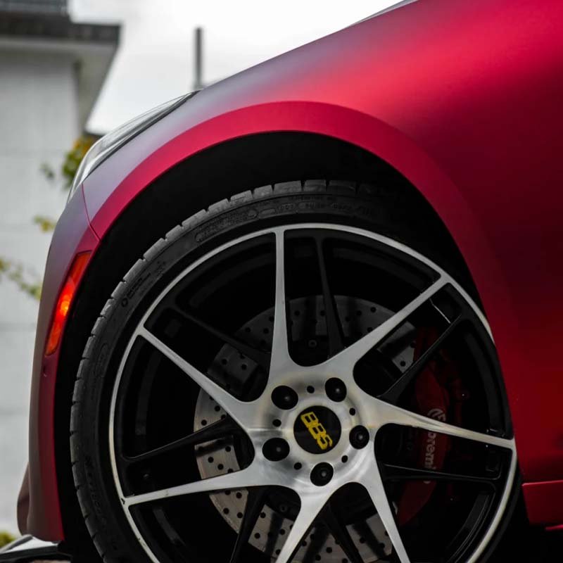 Air Bubble Free Body Stickers Air Bubble PET Ultra-Matte Romani Red Color Changing Film Car Film Vinyl Wrap Roll For Car Body
