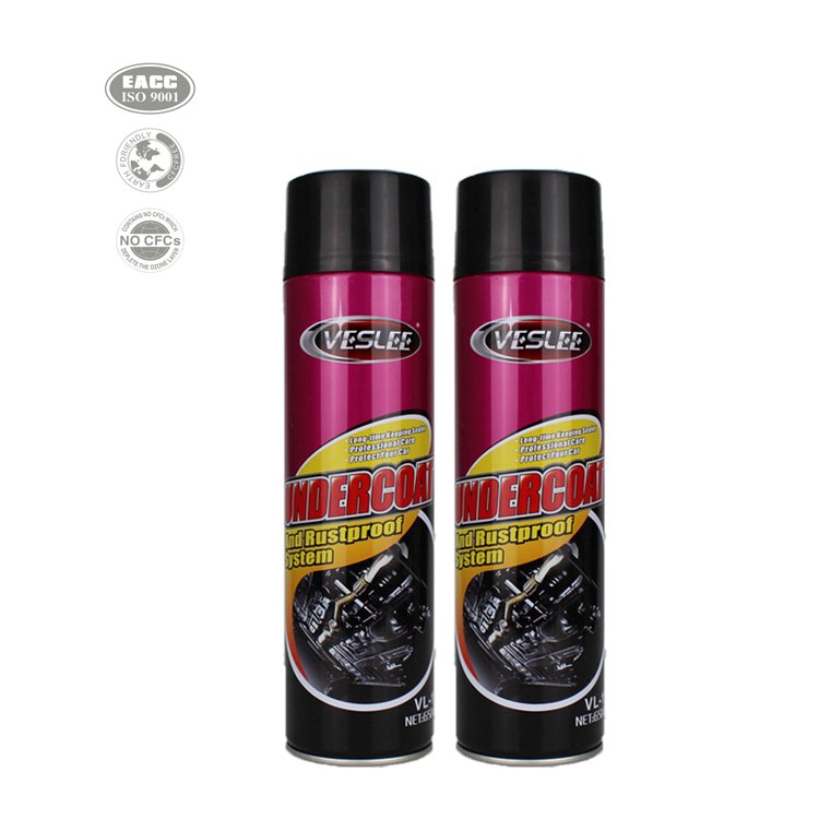 Factory Environmental Protecting Car Rubber Coating Car Care Rubberized Undercoat Spray Paint